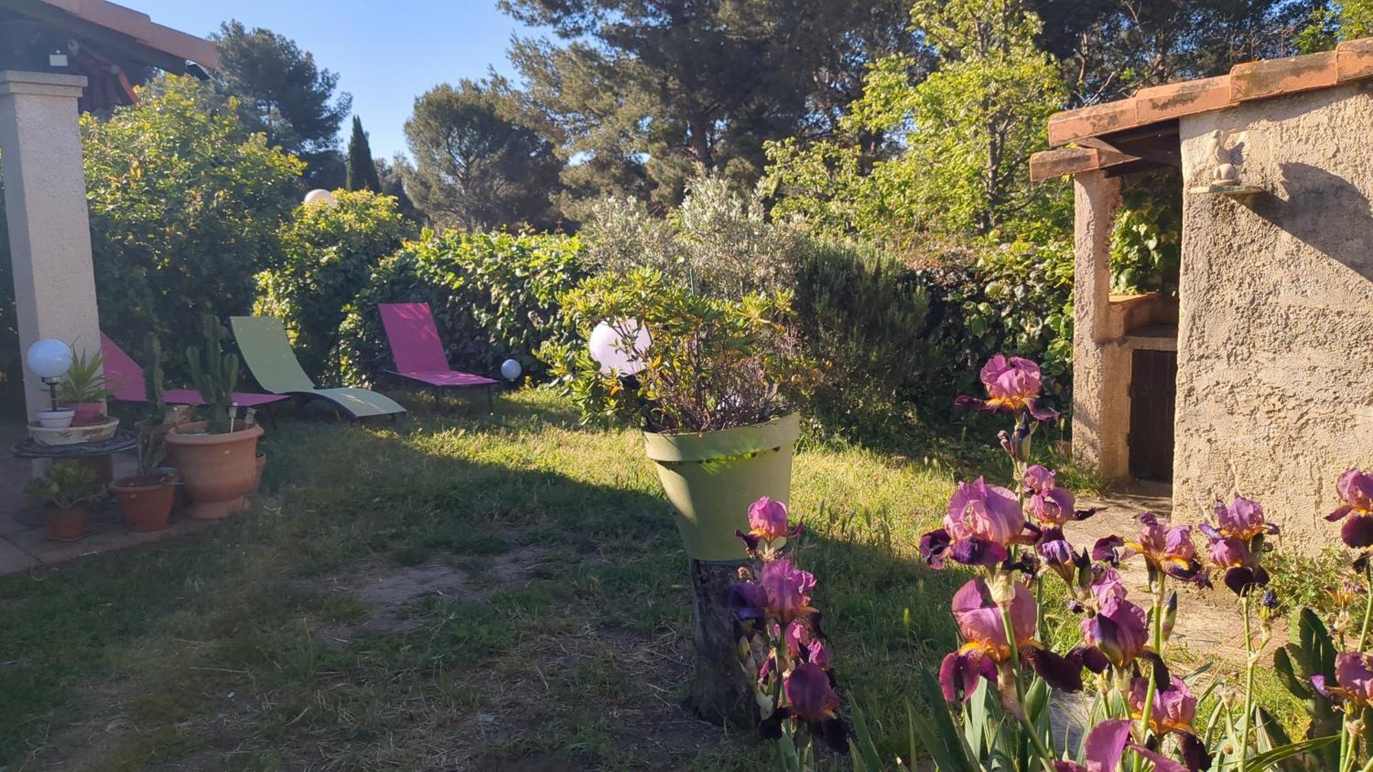 Maisonnette Kalis Calme Avec Climatisation Parking Jardin Cadre Campagne Plages A Pieds Bandol Exterior photo